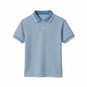 Mack Jonney Men’s Premium Jacquard Polo T-Shirt | Short Sleeve Soft Knit Fabric | Stylish Casual & Smart Wear Polo-M6938
