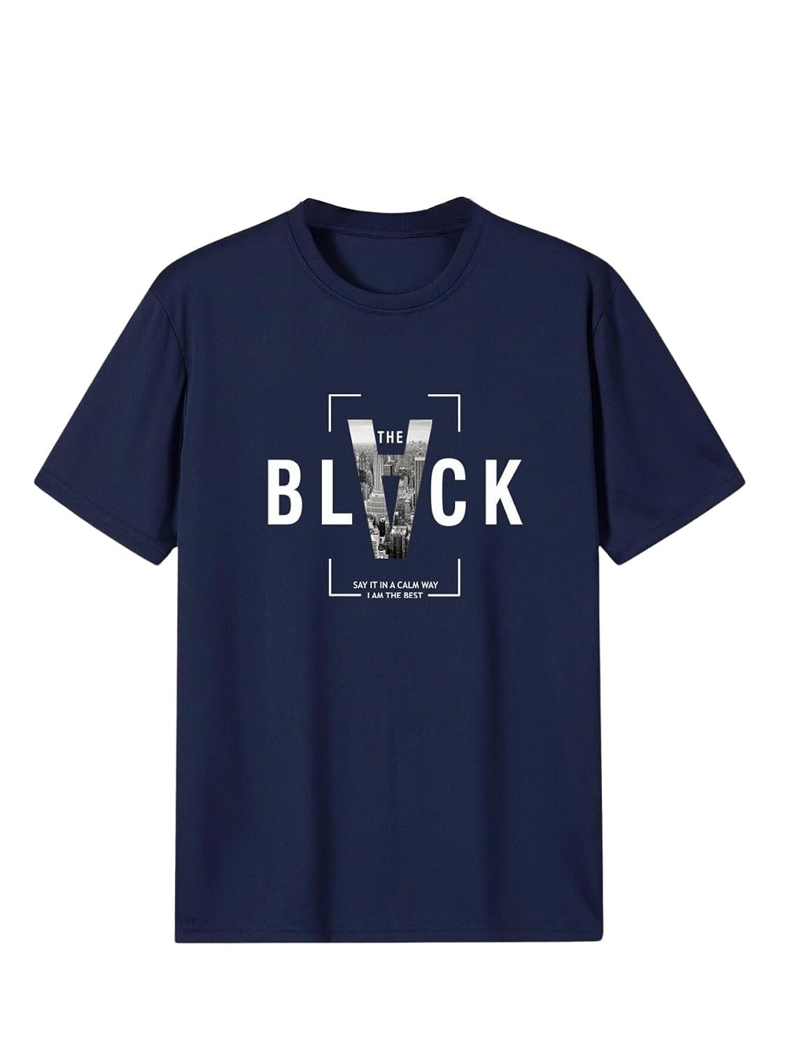 Lymio Men's Cotton Regular Fit T-Shirt