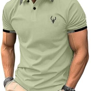 Lymio Polo T Shirt for Men || T Shirt for Man || Collar T Shirt Style Men (Packs Also Available) (Polo-40-43)