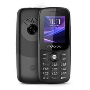 Motorola All-New A300-2026 Dual Sim keypad Phone | 2 Years Replacement | Type C Charging Port |Long Lasting Battery | Loud Sound | Wireless FM | (Black)