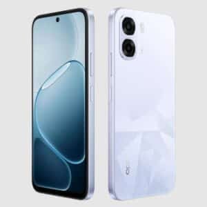 OPPO K14x 5G Smartphone, 6GB RAM, 128GB Storage, ICY Blue, Dual Camera, 48-Month Fluency Protection
