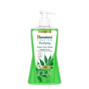 Himalaya Purifying Neem Face Wash | With 5 Parts of Neem & Turmeric | Clears & Prevents Pimples & Acne | Clinically Proven Formula | For Oily & Acne Prone Skin ||For Men and Women| 400ml