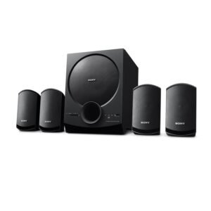 Sony SA-D40M2 All in One 4.1ch Home Theatre System with 100W Power Output and Powerful Subwoofer – Black (Model no.YY2090C)