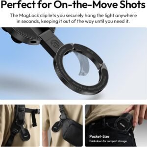 Magnetic Phone Holder 3 in 1 with Suction Cup Stand, 360 Degree Rotatable Foldable Mobile Mount, MagSafe Compatible Holder for Desk, Travel and Video Calls